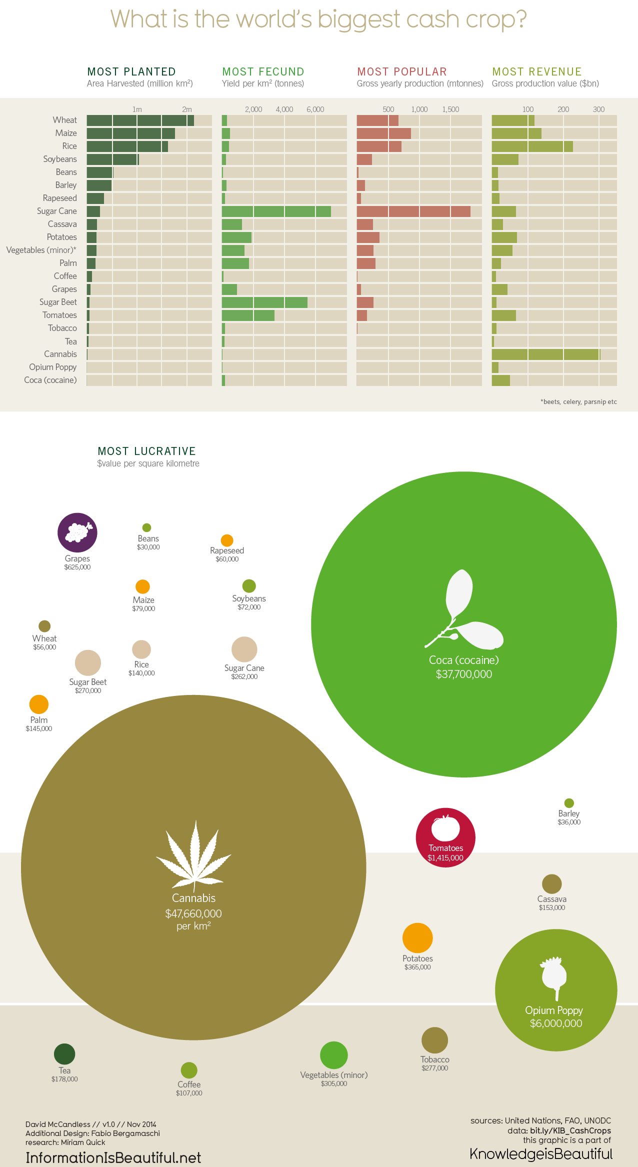 What Are the Top 5 Cash Crops in the World?