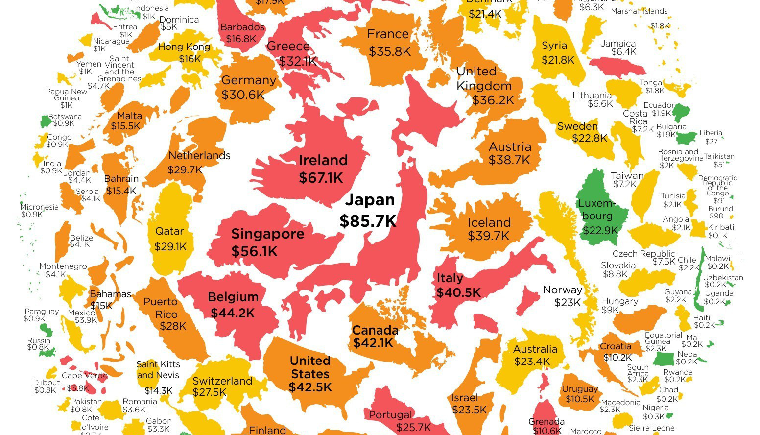 Infographic  How Much Government Debt Rests Upon Your Shoulders  - 21