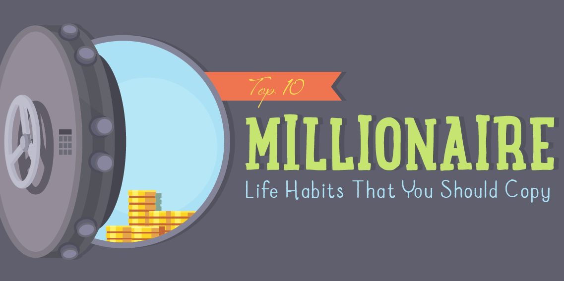 Infographic  The Top 10 Habits of Millionaires for Building Wealth - 7