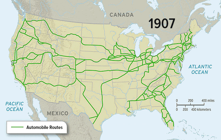 Expanding U.S. Road Network