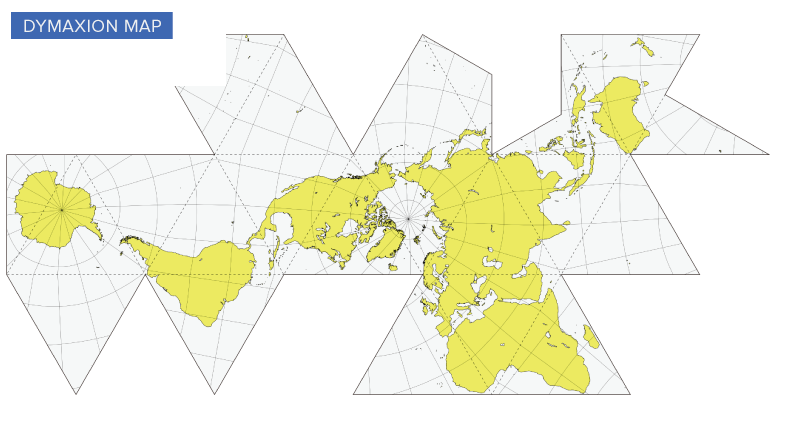 Mapa de Dymaxion