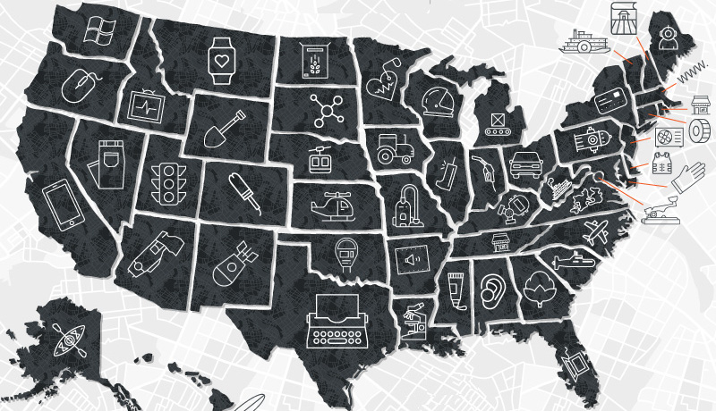 Infographic: The Most Important Invention From Every U.S. State