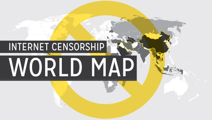 Infographic  A Map of Internet Censorship Around the World - 9