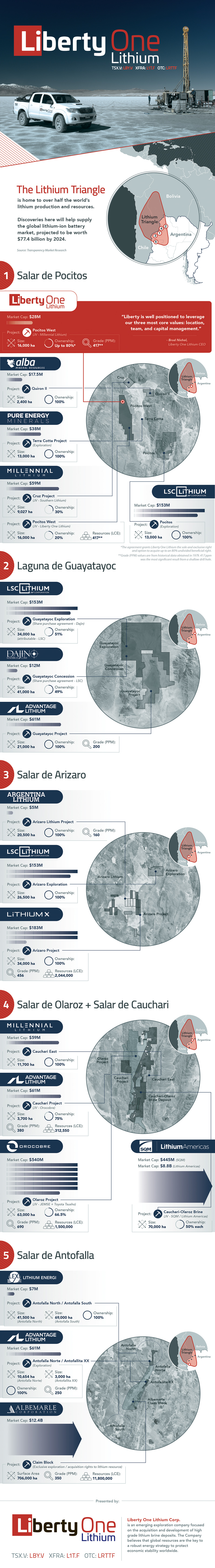 Liberty One Lithium Triangle Visual Capitalist Liberty One Lithium Triangle Company Spotlight