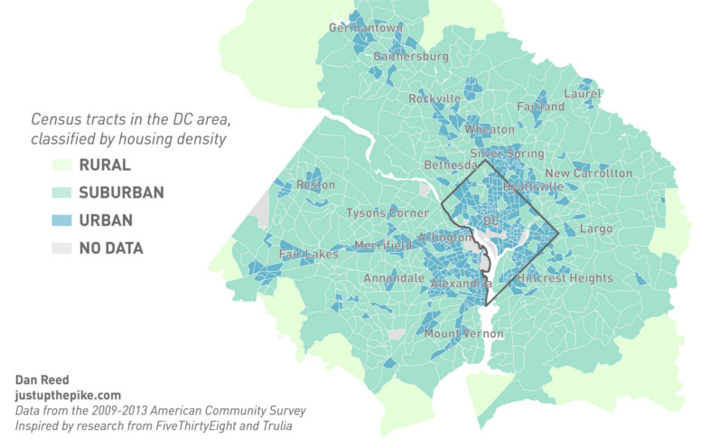 Washington, D.C. map