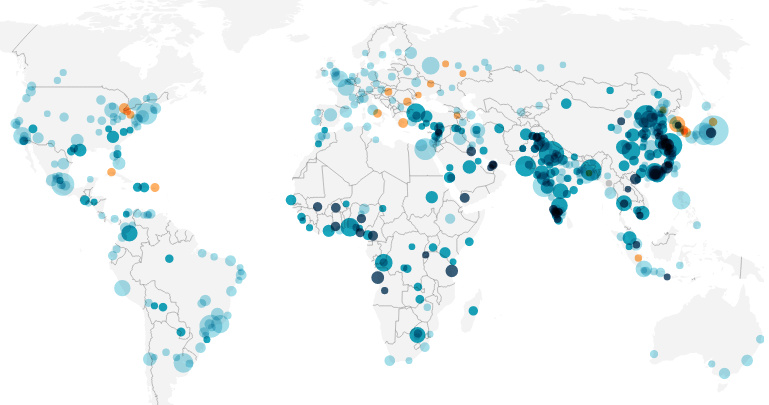Interactive  The Fastest Growing Cities in the World  2000 2016  - 27