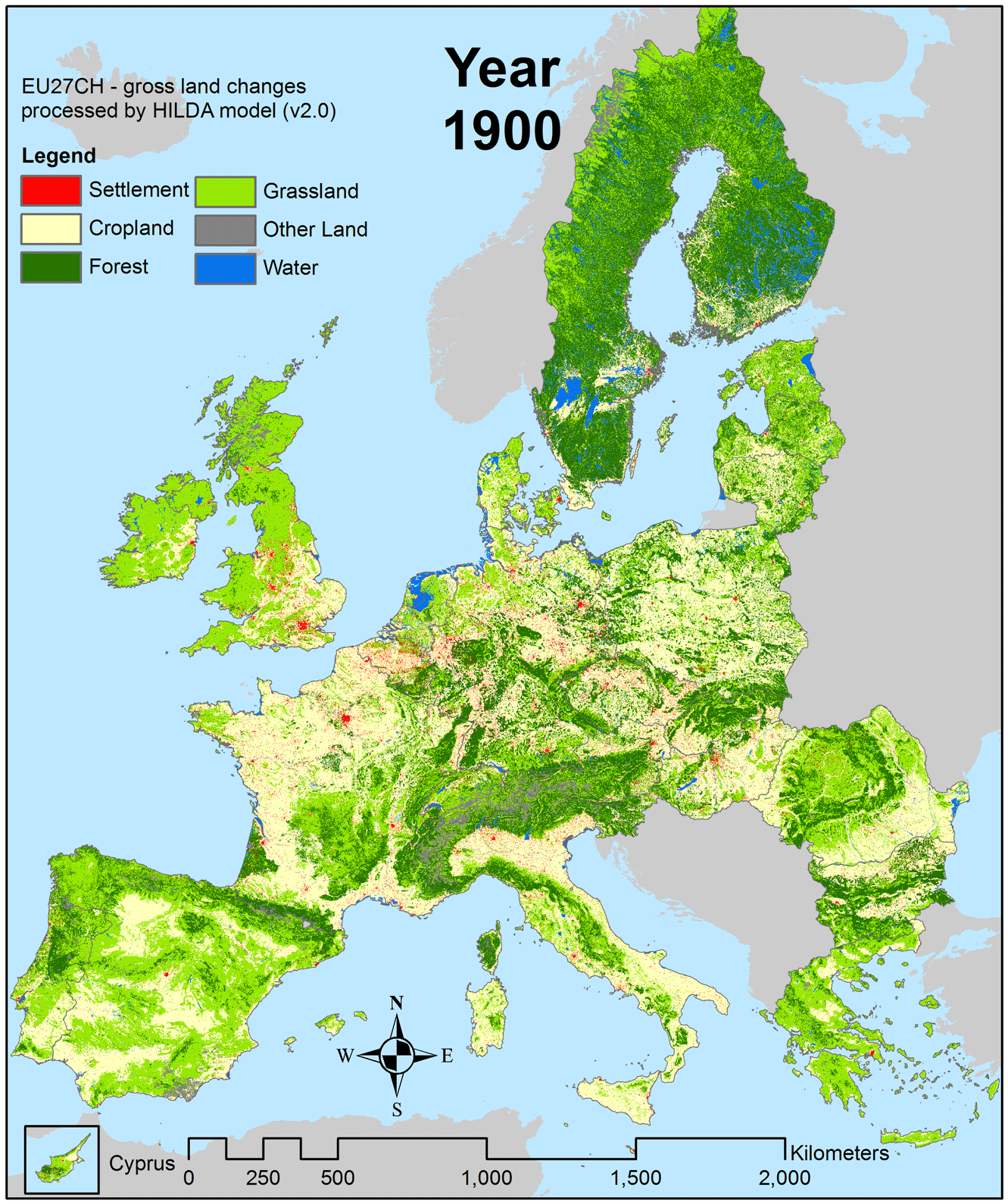 Reforestation in Europe
