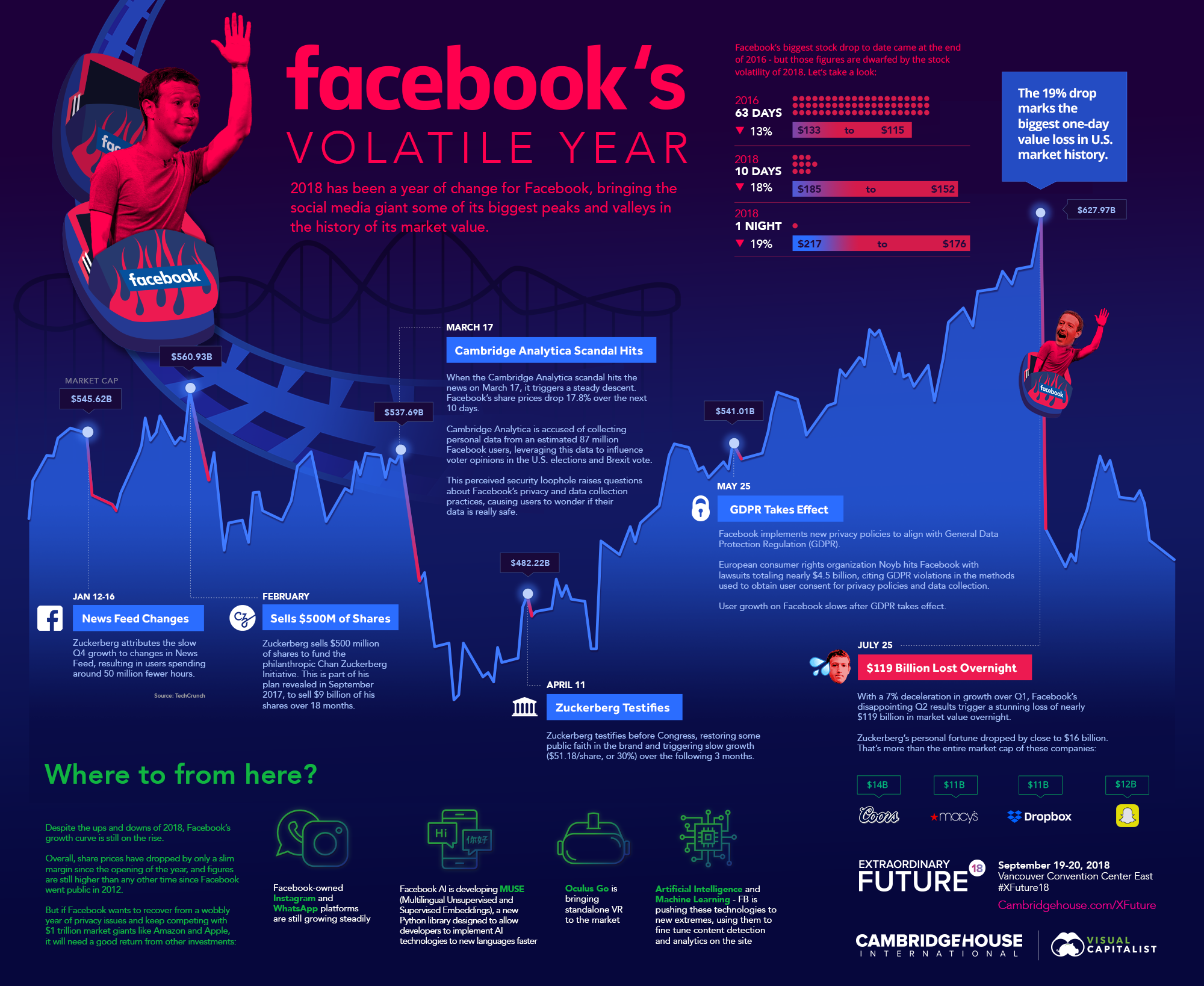 Facebook's Volatile Year Explained in One Chart