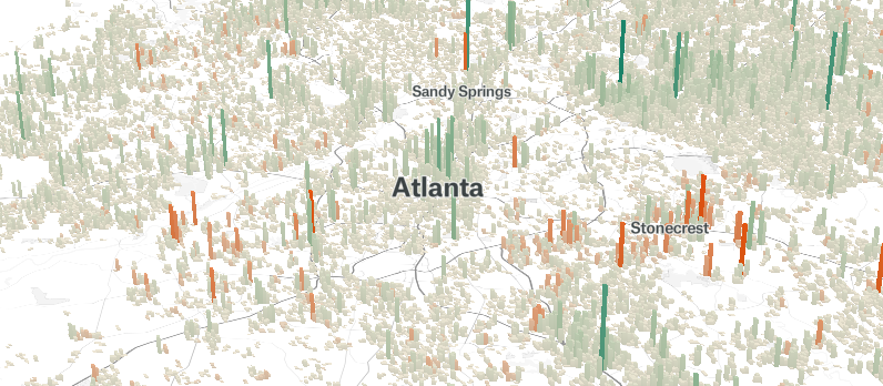 atlanta population map