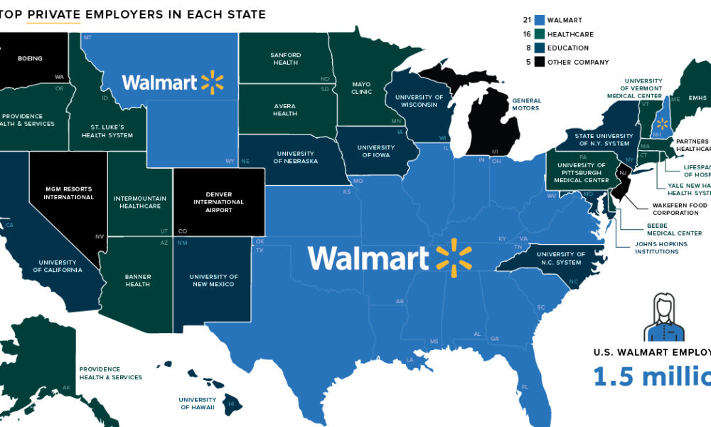 what states have walmart