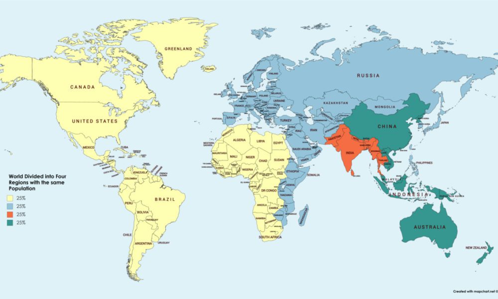 world map with states and provinces