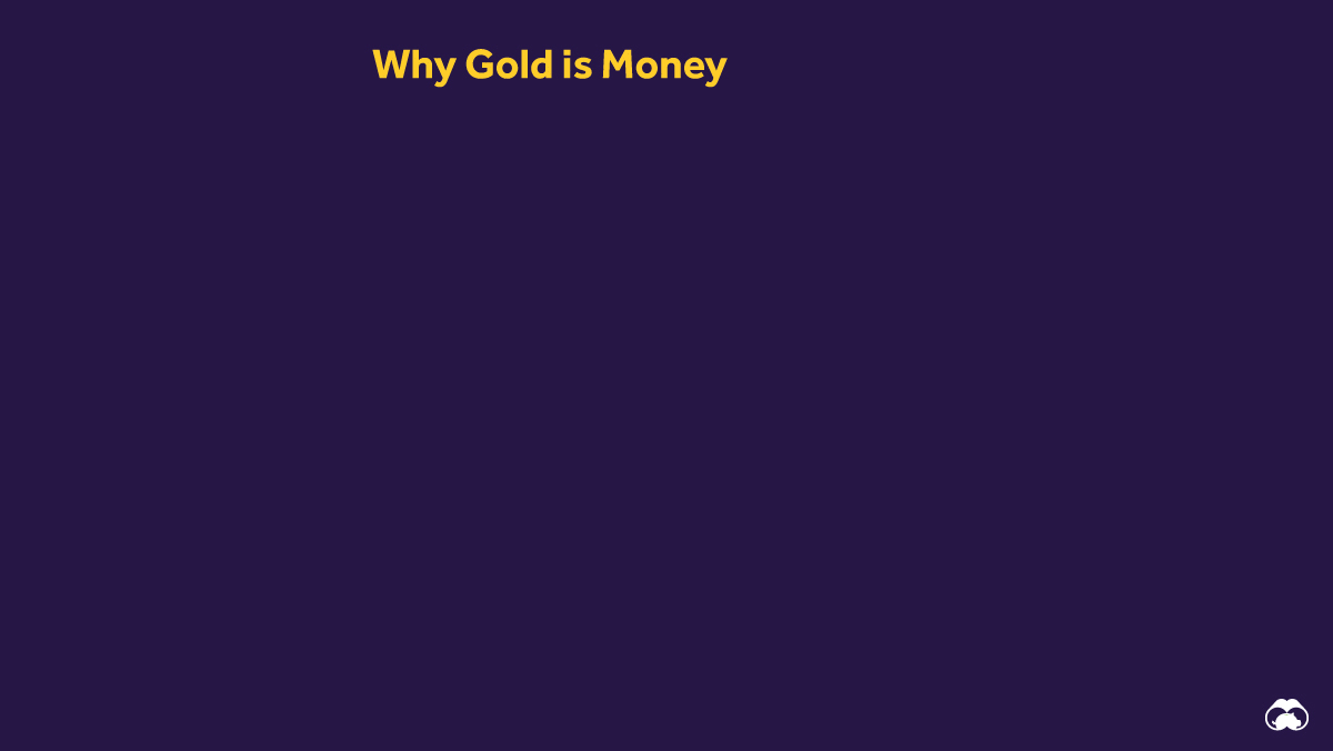 Why Gold is Money: A Periodic Perspective