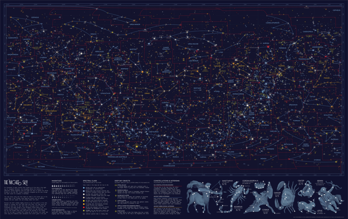 Star Chart The Night We Met