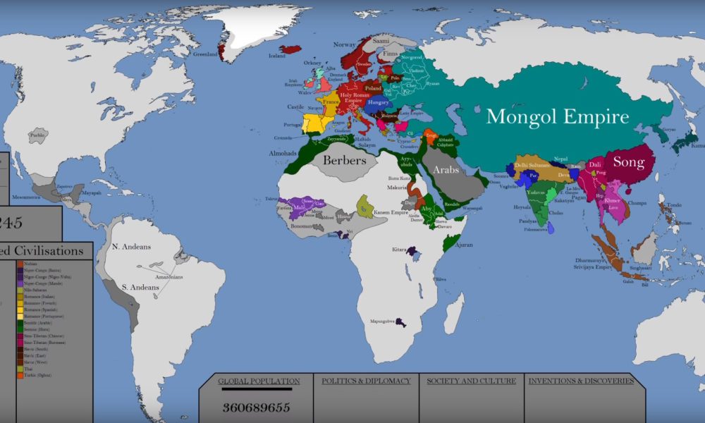 Infographic: Mapping the Greatest Empires of History