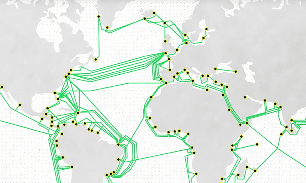 Wired World: 35 Years of Submarine Cables in One Map - Visual Capitalist