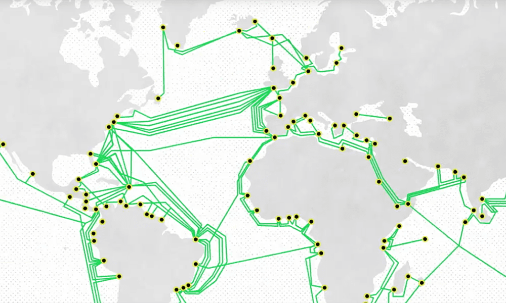 Map Of Fiber Optic Lines