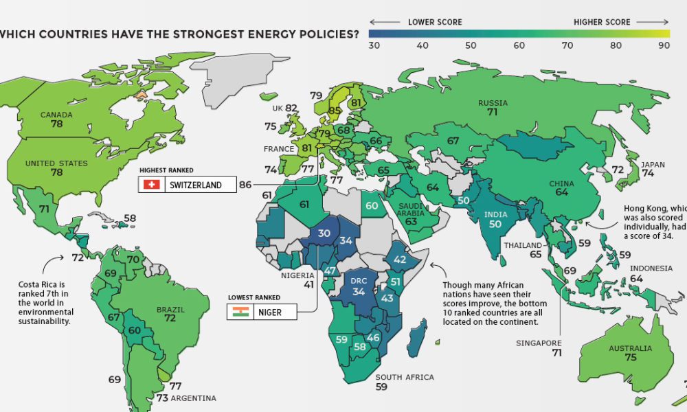 Ranked The Countries With The Most Sustainable Energy Policies ranked-the-countries-with-the-most-sustainable-energy-policies