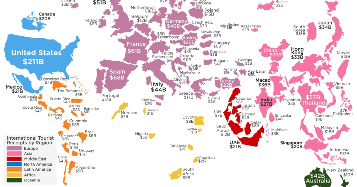 how much money does china make from tourism