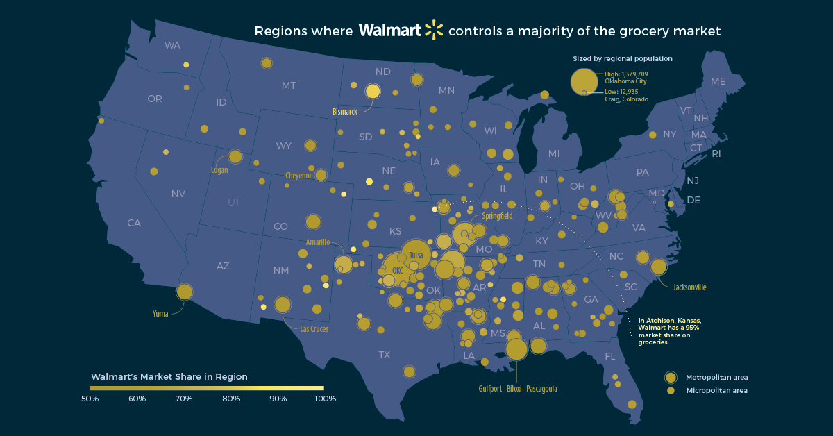 The Extraordinary Size Of Amazon In One Chart