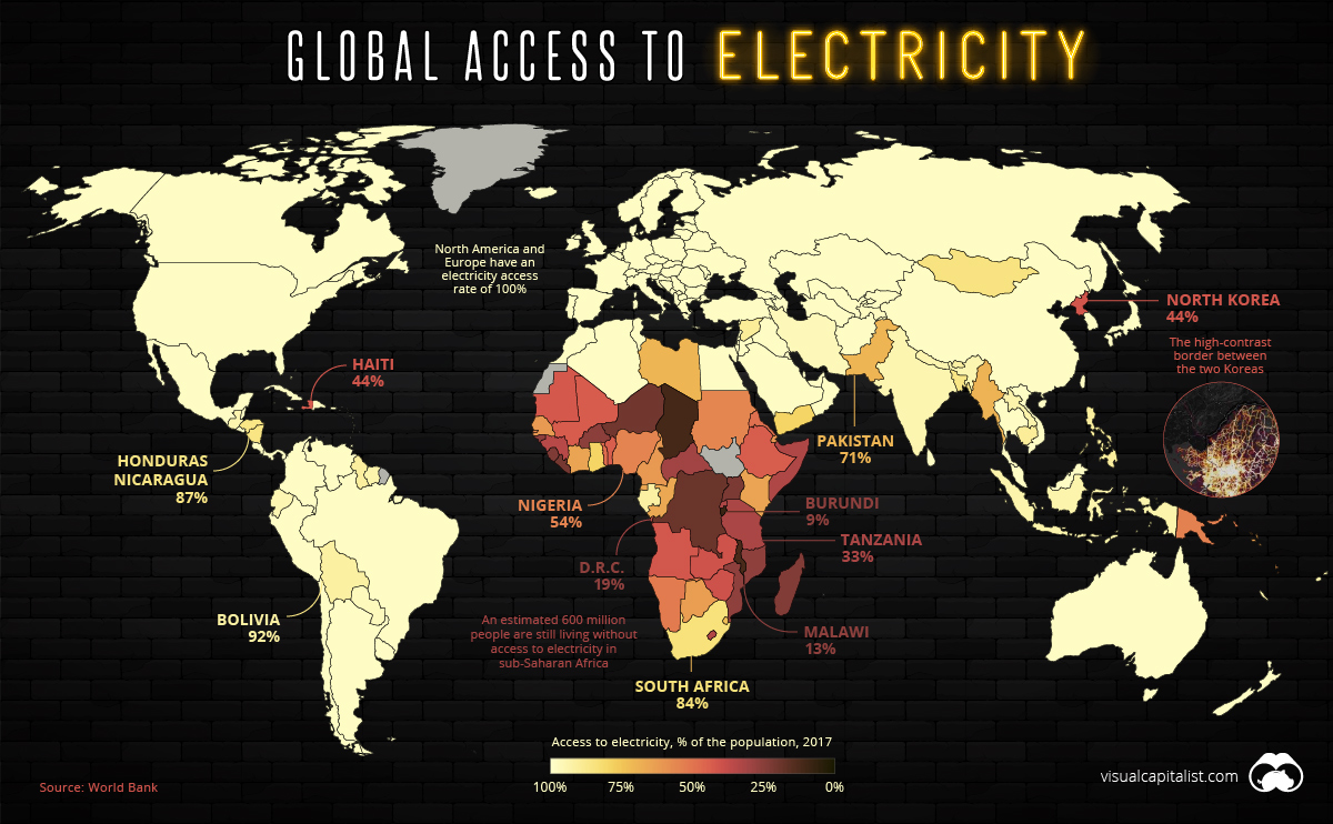 Access to Electricity Map