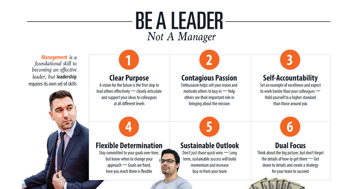 Leadership Qualities Infographic