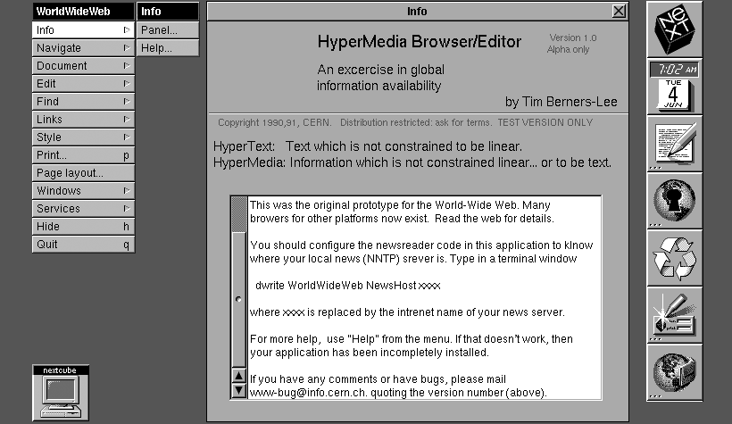 Nexus browser example