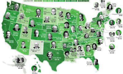 Mapping The Richest Person in Each Country 2020