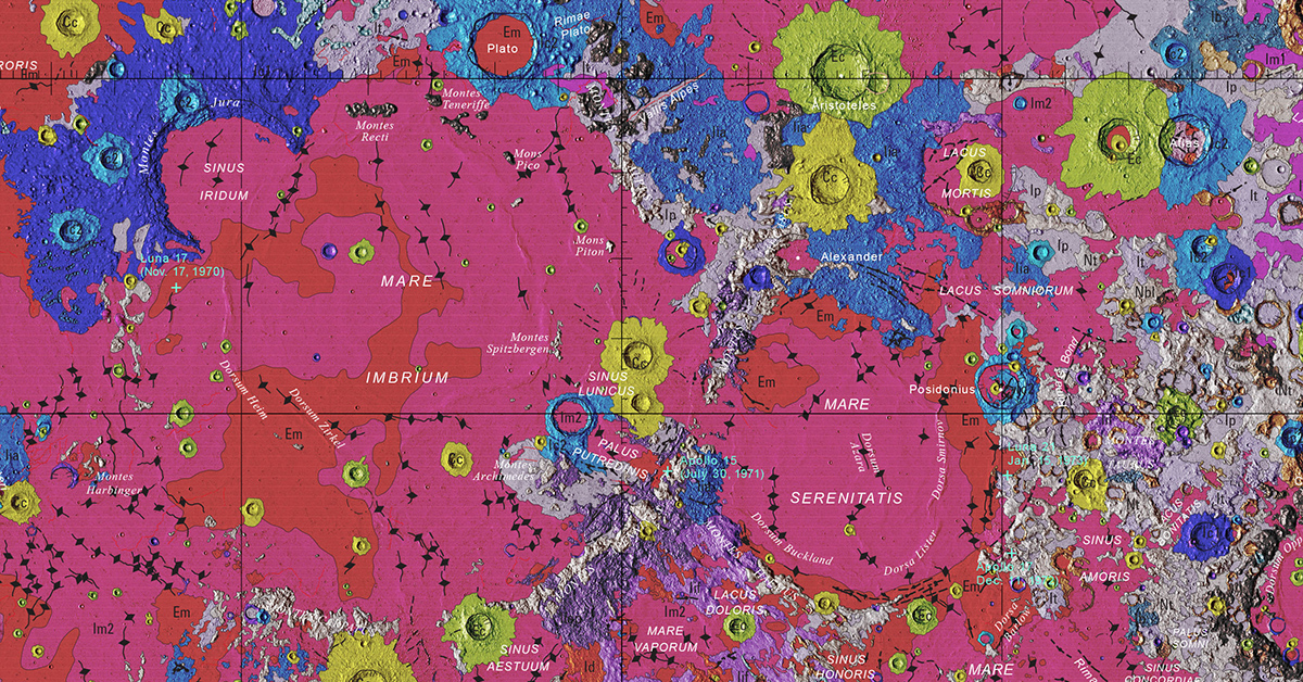 Geologic Map of the Moon