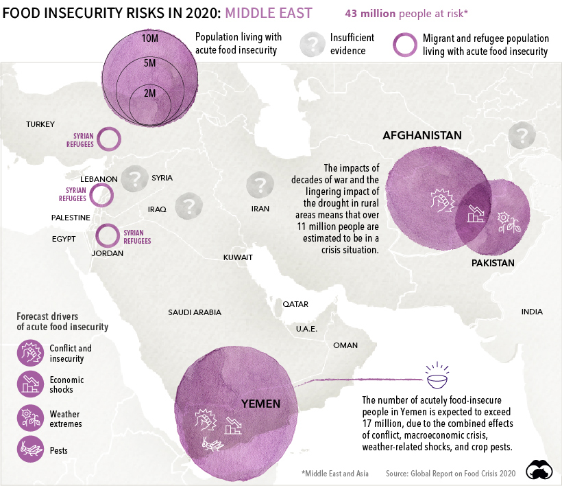 global food crisis 2020 middle east