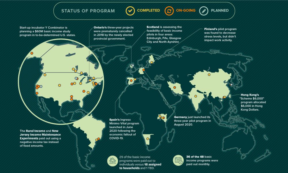 Infographic Mapping Quality of Life Around the World