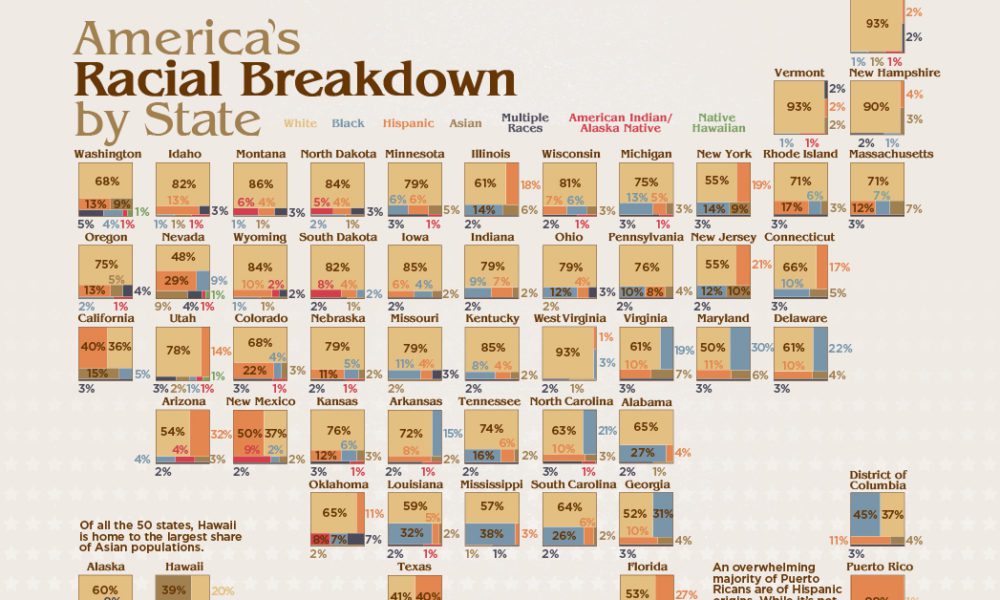 Mapped Visualizing The U S Potion