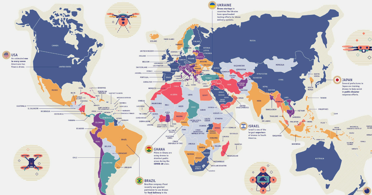 Visualizing The Most Widespread Blood Types in Every Country