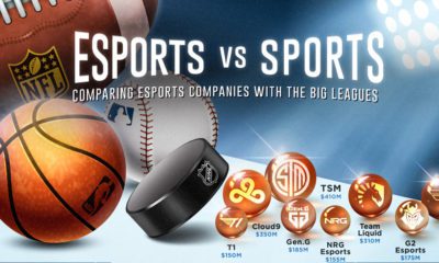 Esports Companies VS Sports - Share