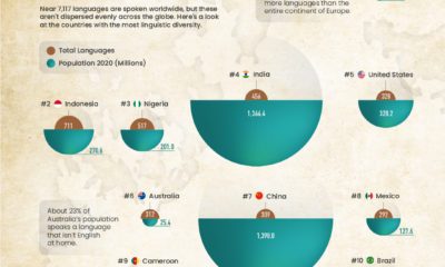 Ranked The Countries with the Most Linguistic Diversity