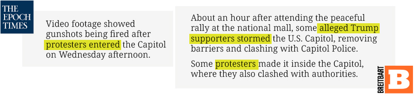 How News Media is Describing the Incident at the U S  Capitol - 63