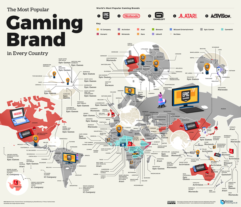 Most Searched Gaming Brand in the World 820px
