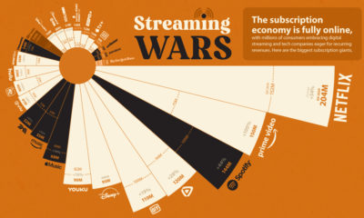Streaming Service Subscriptions 2020 - Share
