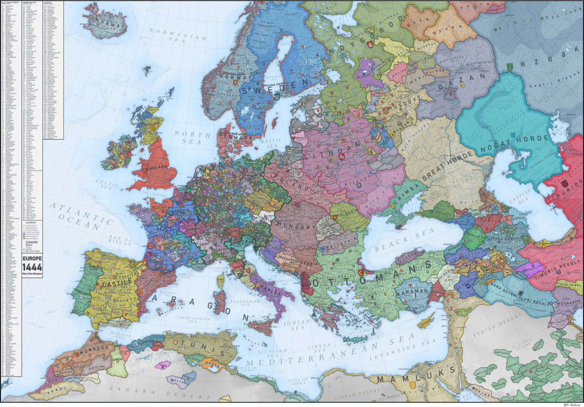 Outline of the Post-War New World Map - Alternate Timelines Group