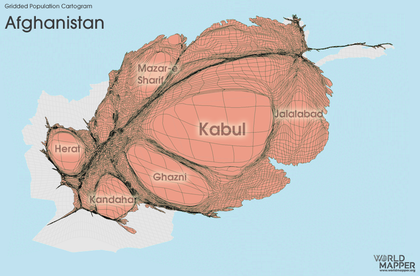 Map Explainer  Key Facts About Afghanistan   Visual Capitalist - 99