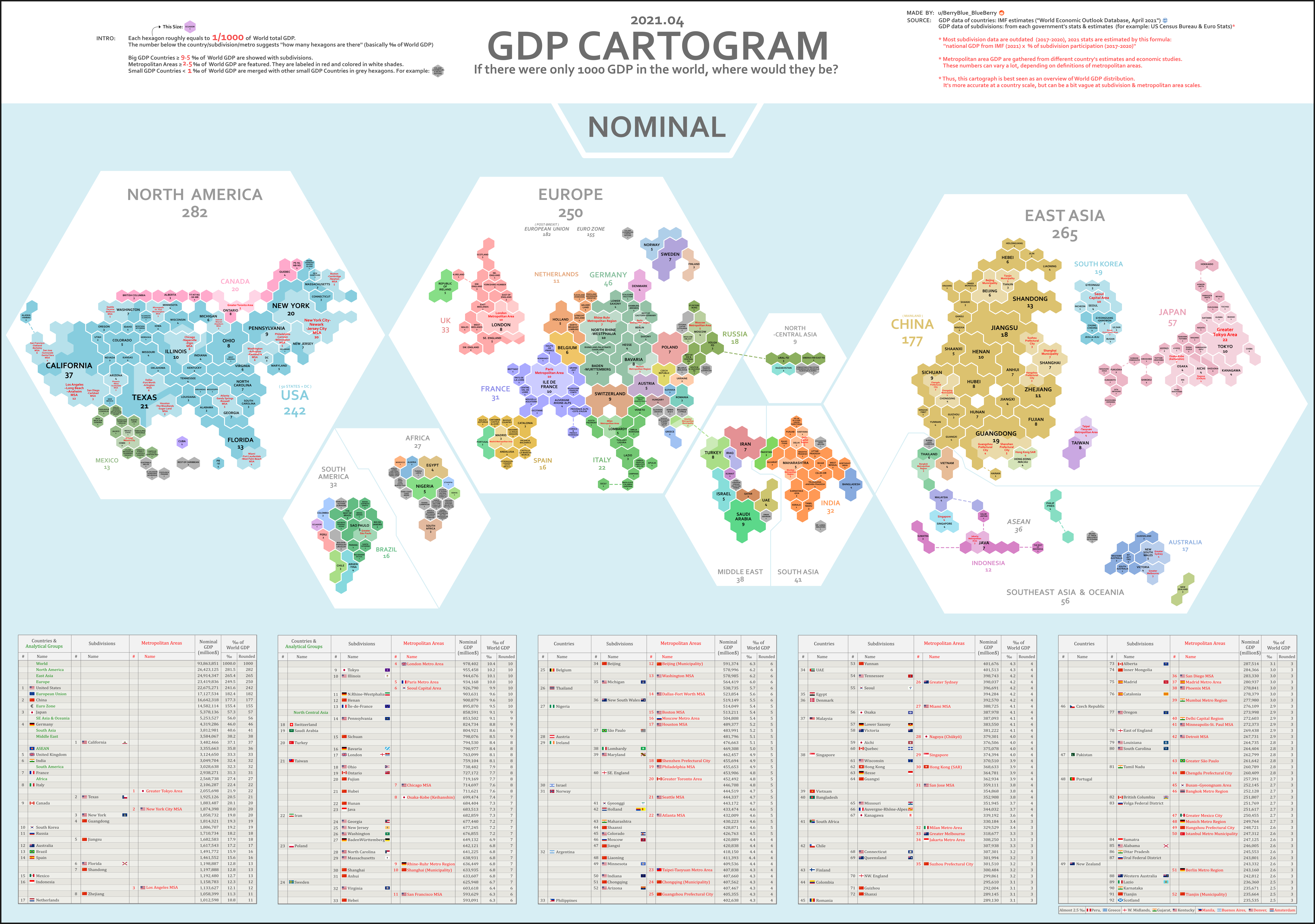 Map of Global Wealth Distribution Full