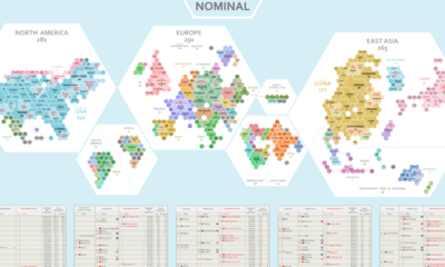 Map of Global Wealth Distribution