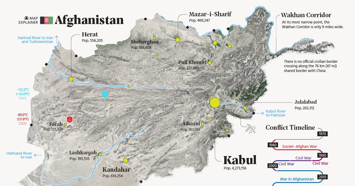 Map Explainer: Key Facts About Afghanistan