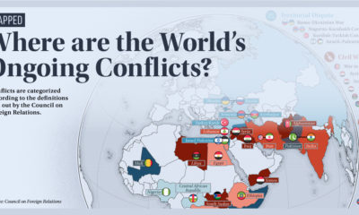 Mapping World's Ongoing Conflicts