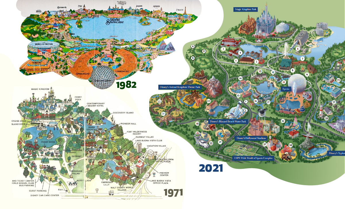 Gold Coast Theme Park Map