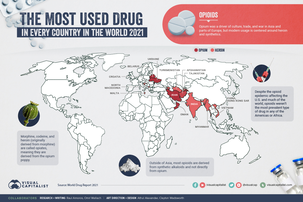 The Most Common Drugs in the World – Opioid