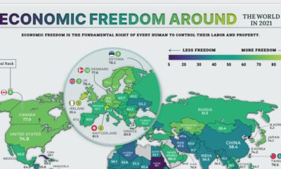 Map of Global Economic Freedom