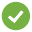 green checkmark icon