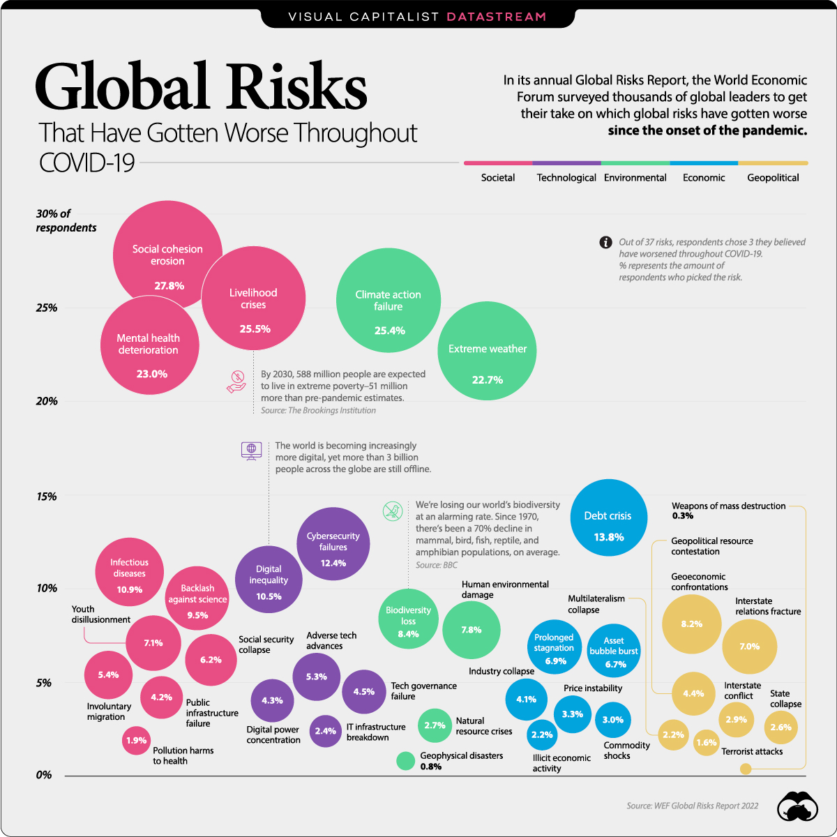What Global Risks Have Worsened Since COVID-19