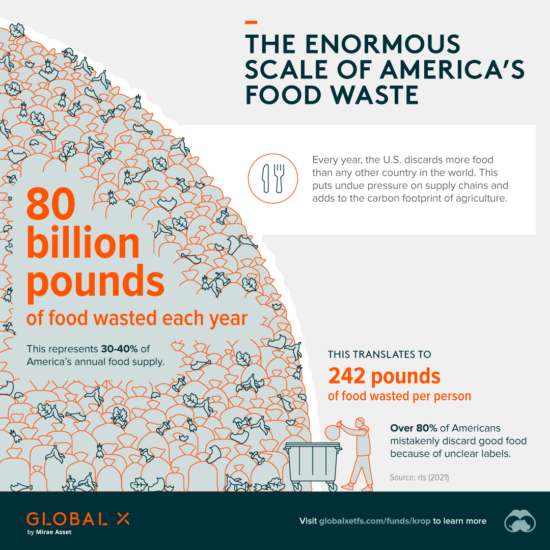 The Enormous Scale of America's Food Waste