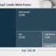 Infographic showing key data on legal cannabis markets around the world, and how the industry is poised to rise by billions in the years to come